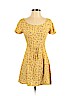Forever 21 Yellow Casual Dress Size S - photo 1