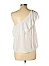 Jolt 100% Rayon White Short Sleeve Top Size L - photo 2