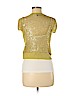 BCBGMAXAZRIA 100% Silk Yellow Silk Cardigan Size M - photo 2