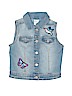 Sonoma Goods for Life 100% Cotton Blue Denim Vest Size 5 - photo 1