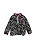 OshKosh B'gosh 100% Polyester Black Fleece Jacket Size 4T - photo 1