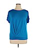 Cable & Gauge Blue Short Sleeve Top Size XL - photo 1