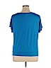 Cable & Gauge Blue Short Sleeve Top Size XL - photo 2