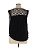 Bar III Black Sleeveless Blouse Size XL - photo 2