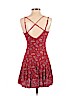 American Eagle Outfitters 100% Viscose Red Casual Dress Size 4 - photo 2