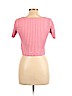 STAUD Pink Short Sleeve Top Size L - photo 2