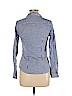 H&M Blue Long Sleeve Button-Down Shirt Size 6 - photo 2