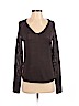 H&M 100% Acrylic Brown Pullover Sweater Size XS - photo 1