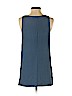 Lola & Sophie 100% Silk Blue Sleeveless Silk Top Size S - photo 2