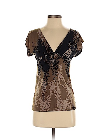 BCBGMAXAZRIA Short Sleeve Top (view 1)