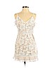 Lush 100% Polyester White Cocktail Dress Size S - photo 1