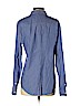 Theory 100% Cotton Blue Long Sleeve Button-Down Shirt Size S - photo 2