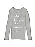 Old Navy Graphic Gray Long Sleeve T-Shirt Size 10 - 12 - photo 1
