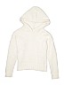Justice White Pullover Hoodie Size 8 - photo 1
