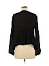 Lush 100% Rayon Black Long Sleeve Blouse Size M - photo 2