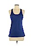 Nike 100% Polyester Blue Tank Top Size M - photo 1