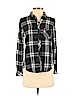 Rails 100% Rayon Black Long Sleeve Button-Down Shirt Size S - photo 1
