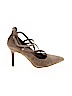 Saks Fifth Avenue Gray Heels Size 9 - photo 1