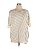 Chico's Ivory Short Sleeve Top Size XL (3) - photo 1