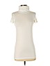 Theory White Short Sleeve Turtleneck Size S - photo 1