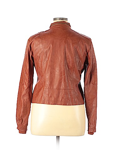 Maralyn & Me Faux Leather Jacket (view 2)