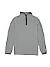 Lands' End 100% Polyester Gray Fleece Jacket Size 10 - 12 - photo 1
