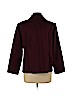 Draper's & Damon's 100% Polyester Burgundy Blazer Size L (petite) - photo 2