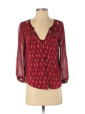 Lucky Brand Long Sleeve Blouse (view 1)