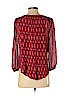 Lucky Brand 100% Rayon Red Long Sleeve Blouse Size S - photo 2
