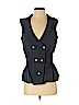 Lauren Vidal Gray Tuxedo Vest Size S - photo 1