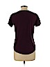 Victoria's Secret Pink 100% Cotton Burgundy Short Sleeve T-Shirt Size L - photo 2