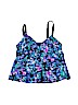Delta Burke Blue Swimsuit Top Size 20 - photo 1