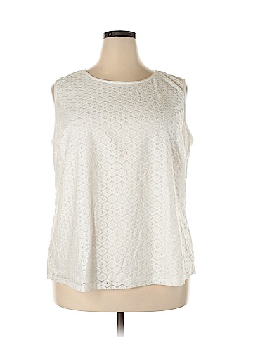 Kasper Sleeveless Top (view 1)