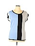 White House Black Market Black Short Sleeve Top Size XL - photo 1