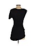 BCBGMAXAZRIA Black Short Sleeve Top Size S - photo 2