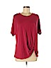 Miss Chievous Red Short Sleeve Top Size M - photo 1