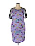 Lularoe Purple Casual Dress Size 2X - photo 1