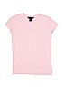 Ralph Lauren 100% Cotton Solid Pink Short Sleeve T-Shirt Size 12 - 14 - photo 1