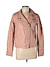 Forever 21 Pink Faux Leather Jacket Size L - photo 1