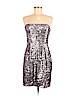 BCBGMAXAZRIA 100% Polyester Purple Cocktail Dress Size 8 - photo 1