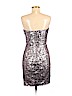 BCBGMAXAZRIA 100% Polyester Purple Cocktail Dress Size 8 - photo 2