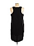 Gap 100% Polyester Black Casual Dress Size L (petite) - photo 2