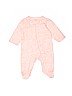 Carter's 100% Cotton Pink Long Sleeve Onesie 0-3 MO / 3 MO - photo 1