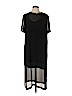 Zara 100% Polyester Black Casual Dress Size L - photo 1