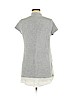 A Pea in the Pod 100% Viscose Gray Short Sleeve Top Size M - photo 2