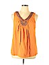 SONOMA life + style Orange Sleeveless Top Size 1X - photo 1