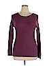 Natural Reflections 100% Cotton Burgundy Thermal Top Size XL - photo 1