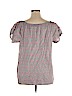 Liz Claiborne 100% Cotton Pink Short Sleeve Blouse Size 1X - photo 2