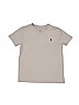 Polo by Ralph Lauren 100% Cotton Solid Gray Short Sleeve T-Shirt Size 5 - photo 1