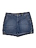 Gloria Vanderbilt Blue Denim Shorts Size 16 - photo 1